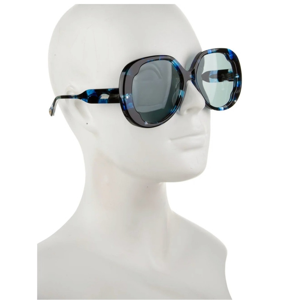Chloe Blue and Black Women's Sunglasses